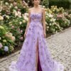 Custom Made Chiffon Evening Gown