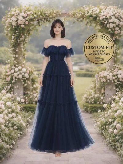 Navy Prom Dress 2026 Ethereal Style