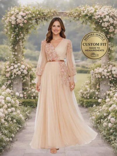 Prom Dress 2026 3D Floral Applique