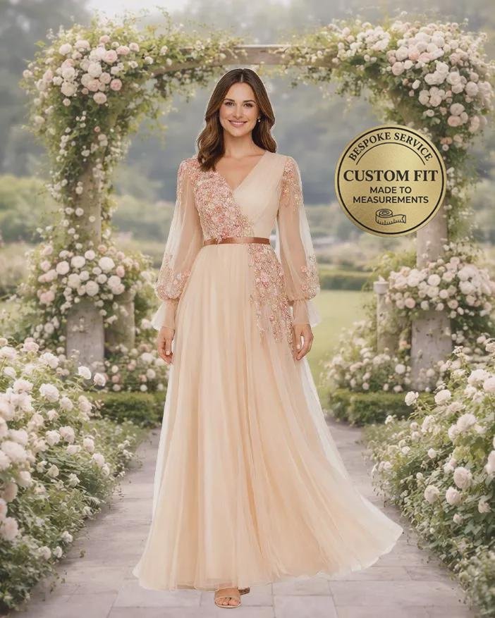 Prom Dress 2026 3D Floral Applique